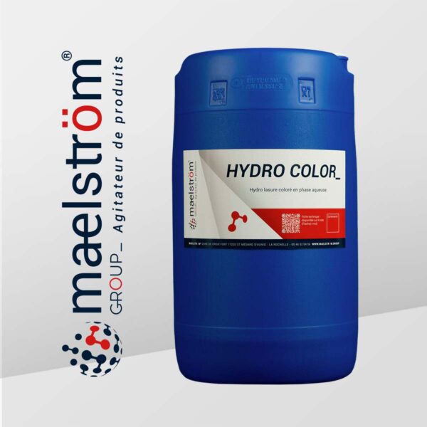 Hydrofuge coloré en phase aqueuse