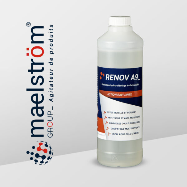 RENOV_A9 Protection oléofuge effet mouillé spray Maelstrom