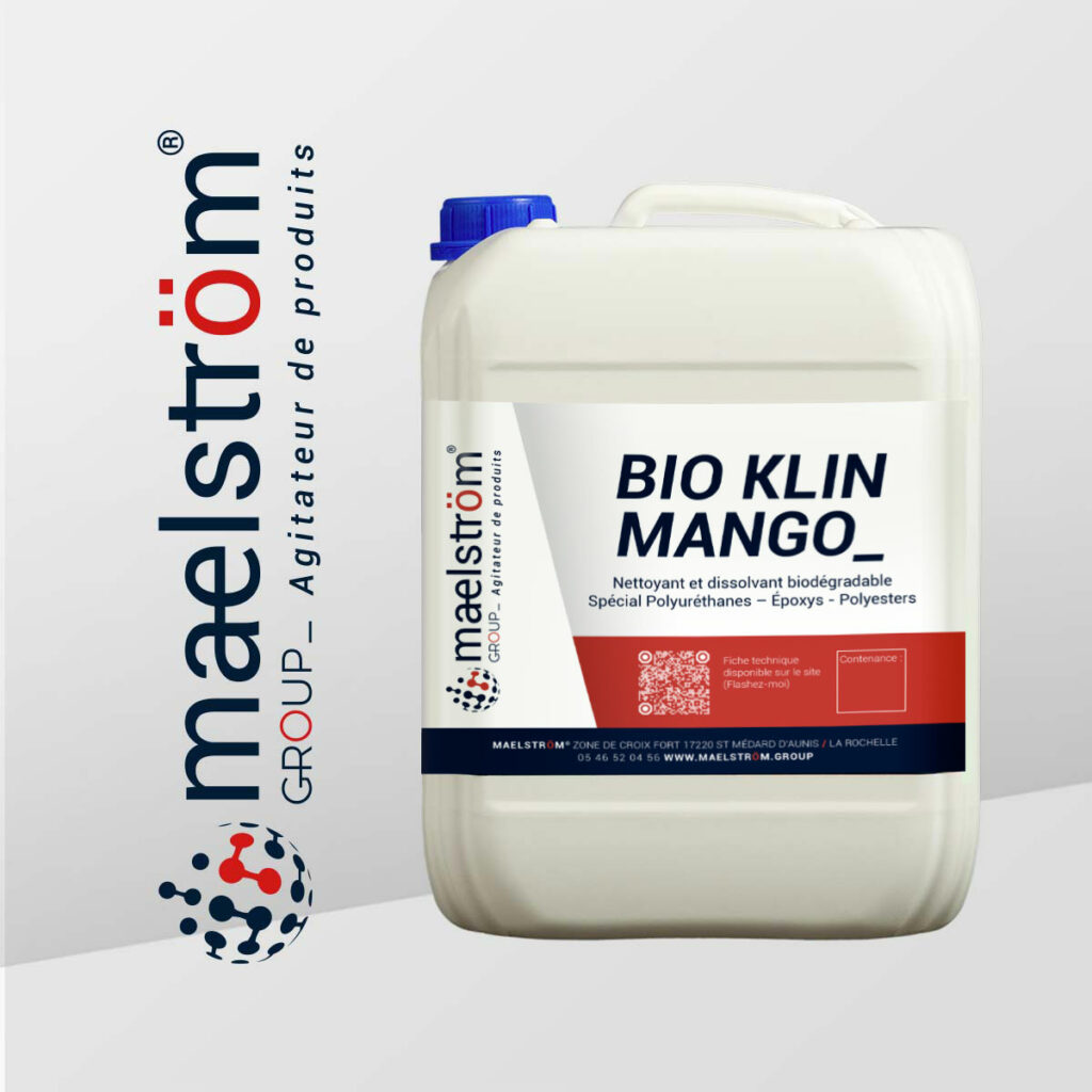 BIO KLIN MANGO_ Nettoyant et dissolvant biodegradable special polyurethanes