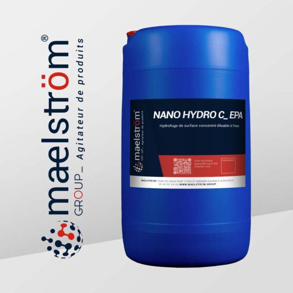 NANO HYDRO C_ EPA hydrofuge de surface concentré et diluable à l'eau pour les façades et toitures